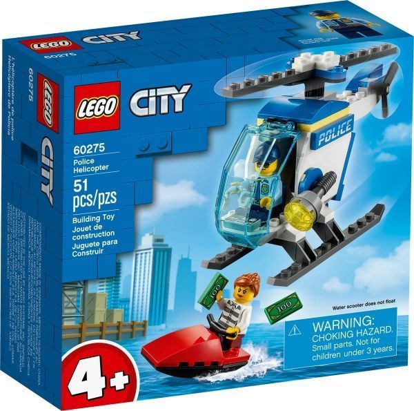 Конструктор LEGO City Полицейский вертолёт 60275