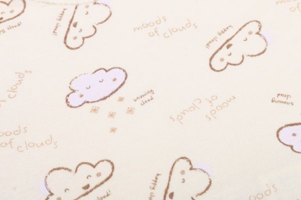 Боді унісекс Bembi БД58а р.56 молочний із малюнком 