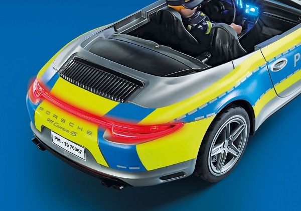 Конструктор Playmobil Поліцейська машина Porsche 911 Carrera 4S 70067