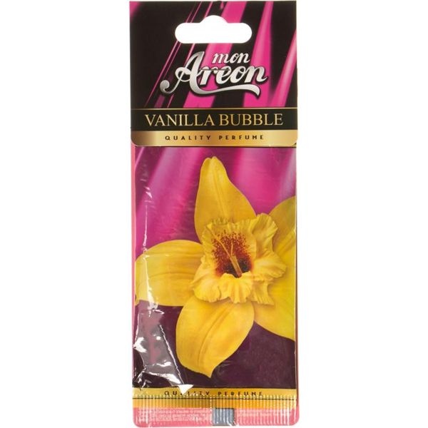 Ароматизатор на зеркало  АРЕОН Mon vanilla bubble
