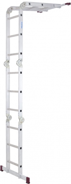 Шарнирная лестница-стремянка Krause Multi Matic Corda 4x3 (085108) + 100 мешков 105x55 см (65 г) 