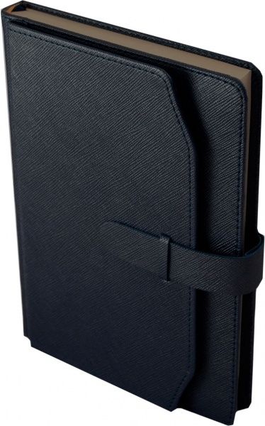 Ежедневник недатированный Credo черный А5 Buromax