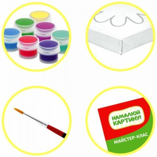 Картина по номерам раскраска за номерами Котики Rosa Kids 