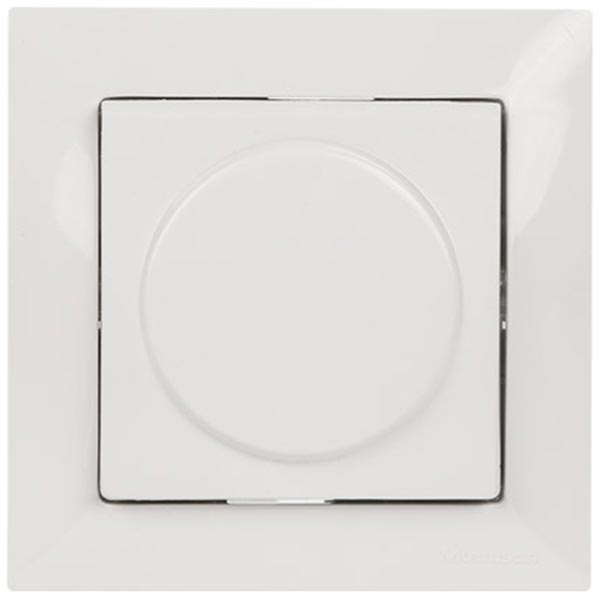 Розетка Mutlusan Candela із заземленням і кришкою біла