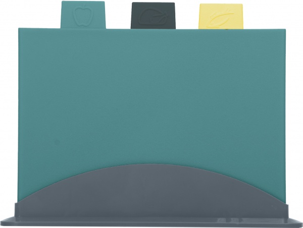 Набор досок разделочных с подставкой Mist 29х22,5х0,8 см 3 шт. Flamberg Smart Kitchen