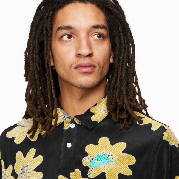 Футболка Nike M NSW DF HBR-S OVERSIZED POLO DM5032-010 р.L чорний