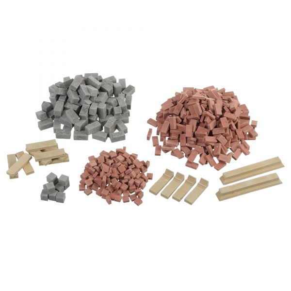 Конструктор із міні-цеглинок Reducio Камін 71184