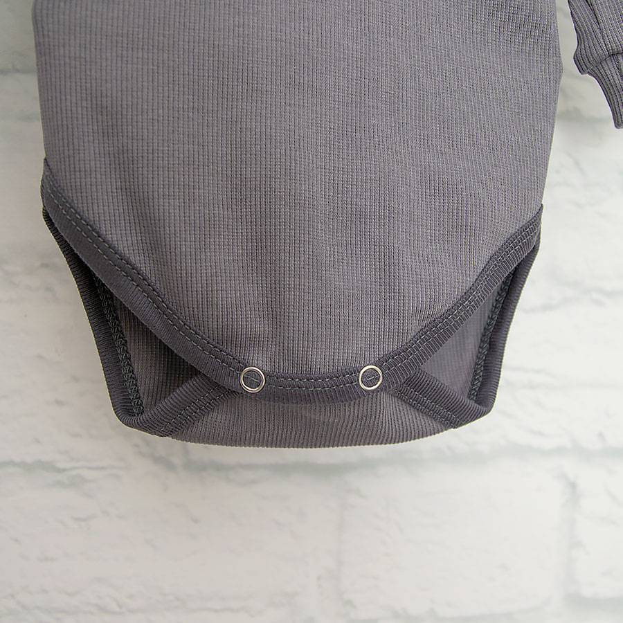 Боди-гольф унисекс Blanka р.62-68 серый 110471