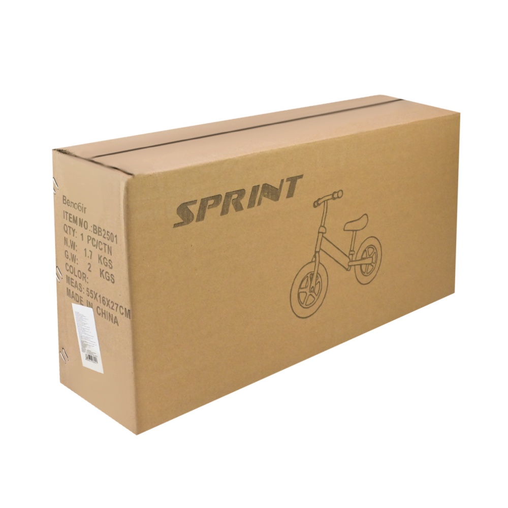 Беговел-велосипед Shantou BB2501 синий