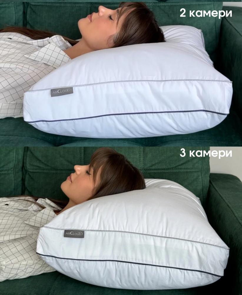 Подушка трикамерна SAME TA ARCLOUD 50x70 см білий