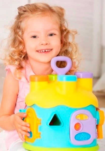 Іграшка-сортер Bebelino Будинок з ключиками 58142