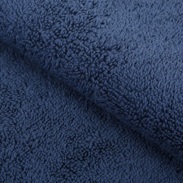 Рушник махровий з бордюром 50x90 см синій La Nuit 
