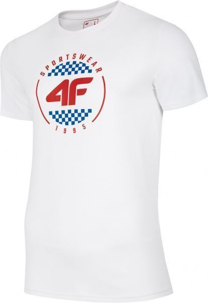 Футболка 4F H4L20-TSM022-10S S белый