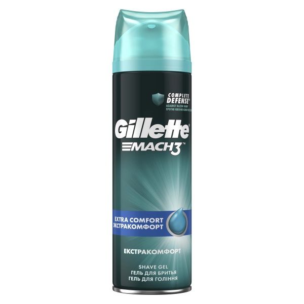 Гель для бритья Gillette Mach 3 Extra Comfort 200 мл