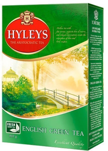Чай зеленый Hyleys китайский мелкий в пакетиках 20 шт. 20 г 