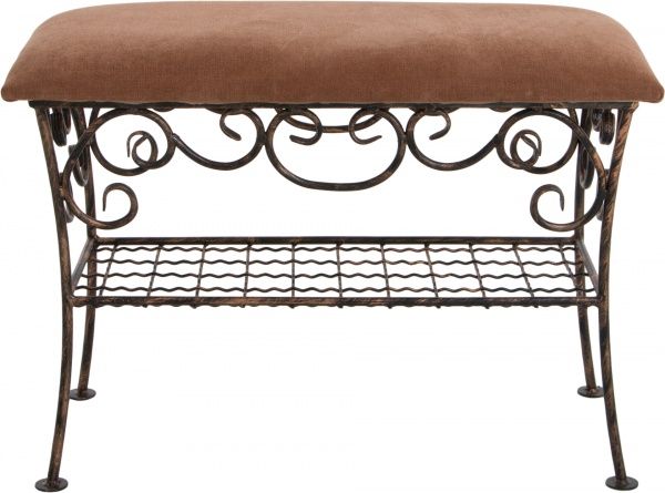 Подставка для обуви Алеко 650x340x520 мм старая бронза 