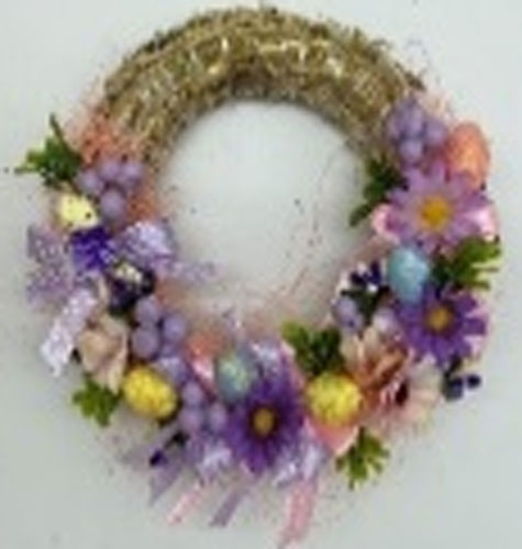 Венок пасхальный MISLT 15 см в ассортименте (wreath-1)