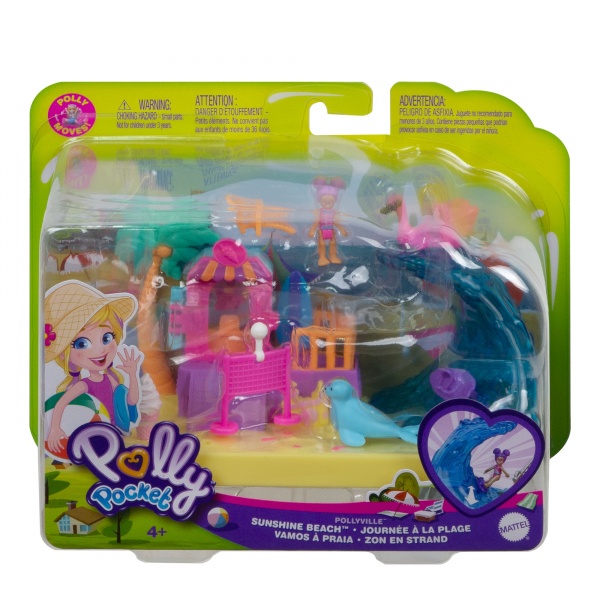 Ігровий набір Polly Pocket Розваги на вулиці Поллівіль (в ас.) 