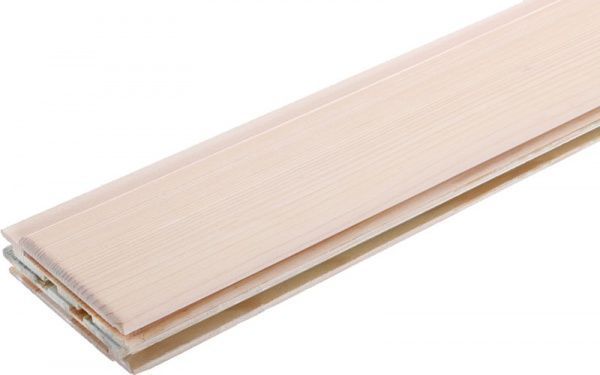 Вагонка деревянная Spot Decor 14х100х2650 мм брашированная сосна