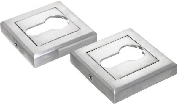  MVM Накладка на замок під циліндр E8а у кольорі MC матовий хром PZ матовий хром