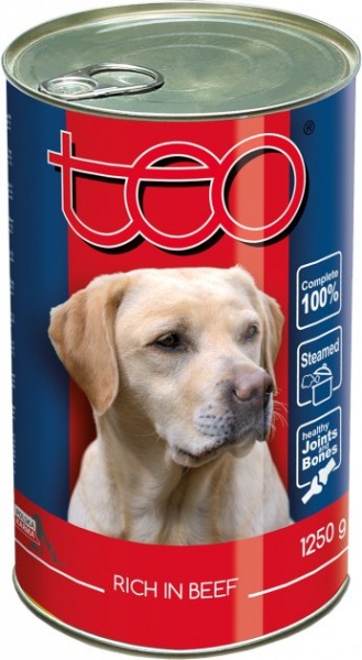 Консерва для всех пород для собак с говядиной