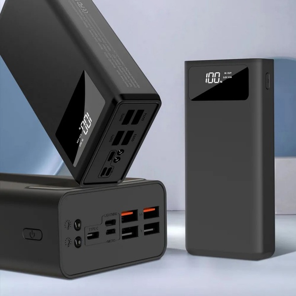 Внешний аккумулятор (Powerbank) Xo 40000 mAh black (PR124 40000mAh black) 