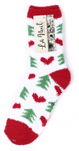 Носки женские La Nuit Елочки р.one size красный 1 шт.
