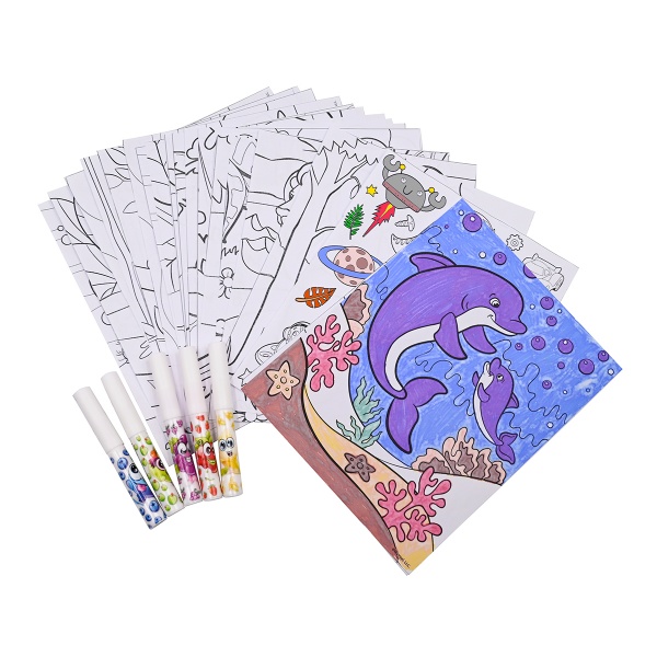 Набор для творчества Scentos серии Clean Colouring Увлекательные приключения 20211