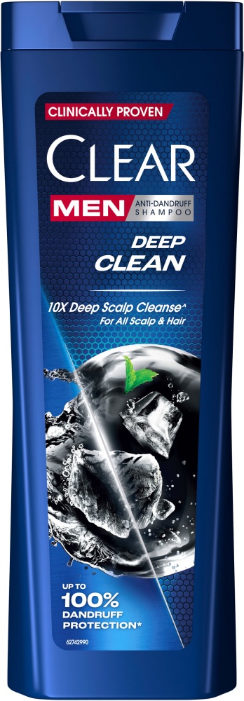 Шампунь CLEAR для мужчин против перхоти глубокая очистка 360 мл