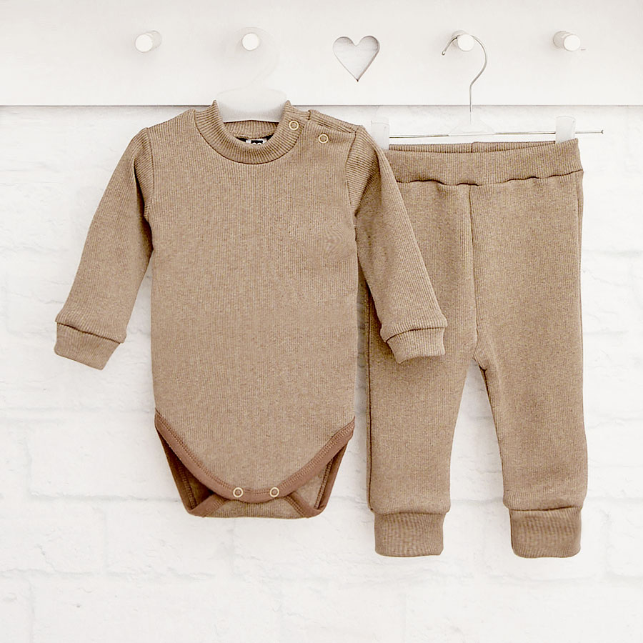 Комплект детской одежды Blanka коричневый р.56-62 110915