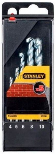 Набор сверл Stanley 4x110 мм 5 шт. STA56035