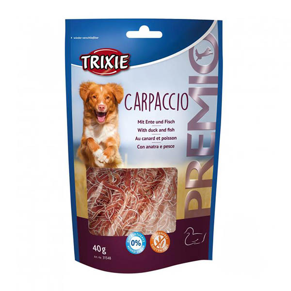 Лакомство Trixie PREMIO Carpaccio утка и рыба 40 г 31548