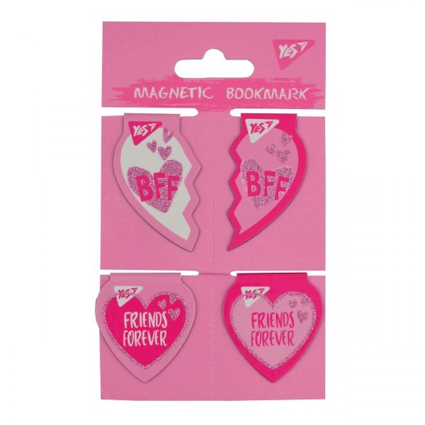 Закладки магнитные YES Best friends 4 шт. 706994 