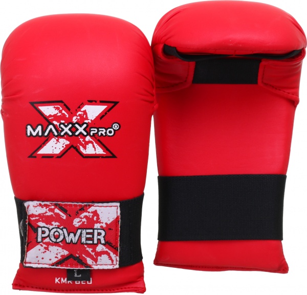 Рукавички для карате MaxxPro KMR-620 Loz червоний