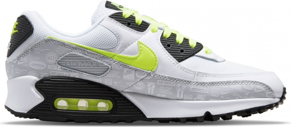 Кроссовки Nike AIR MAX 90 DB0625-100 р.US 7,5 бело-серый