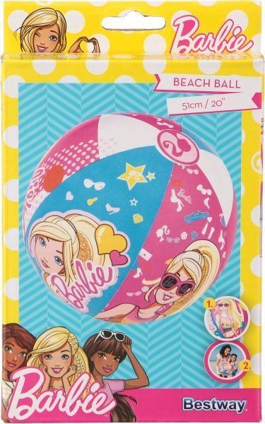 М’яч надувний Bestway ø51 Барбі