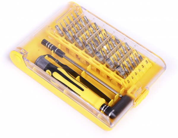 Набор отверток Compass для точных работ и ремонта электроники 45 предметов CP-PK-45-2