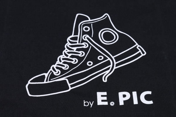 Екосумка Кеди 40х38 см чорний