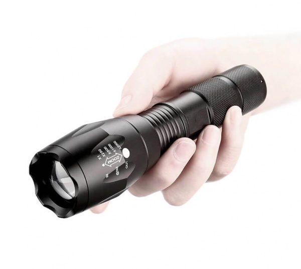 Фонарь Cata СТ-8025 LED 6400K черный