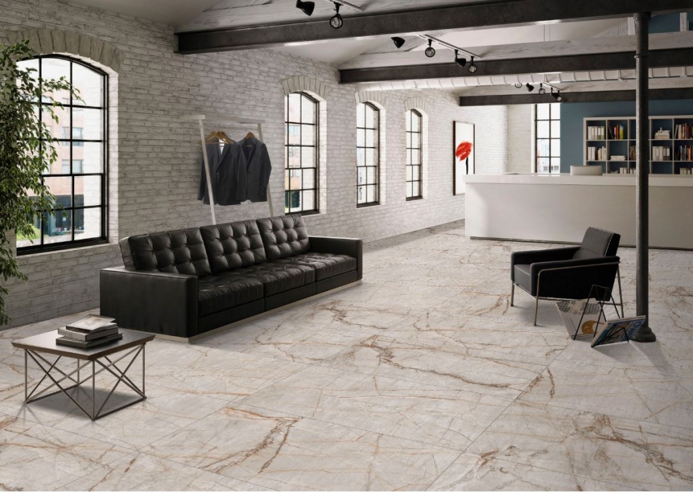 Плитка Cerossa Ceramica INSTINTO NATURAL LACE RUST matt carving 60х60 см