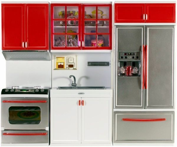 Ігровий набір Qun Feng Toys Сучасна кухня червона 26210