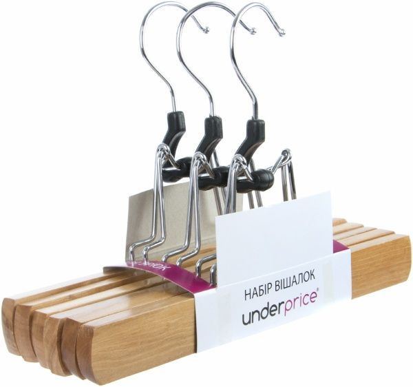 Набор вешалок для брюк 16 см 