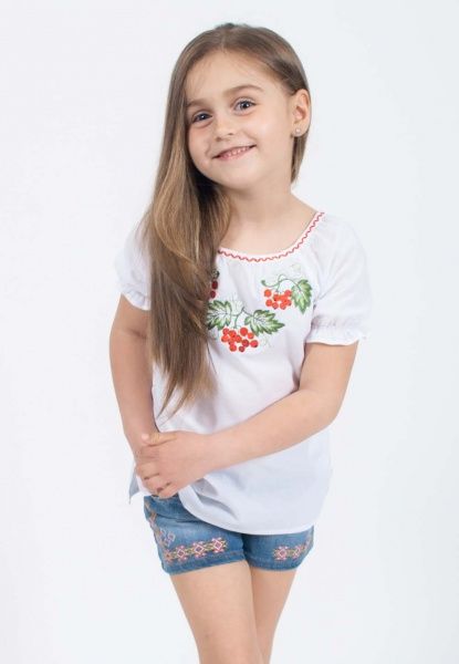 Блуза Гармонiя Калина р.122 белый 33335 