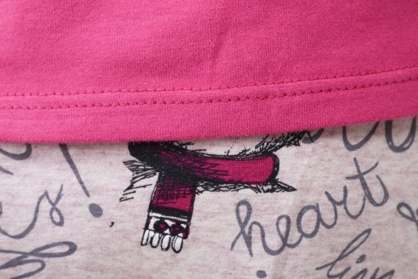 Пижама женская Roksana Pink Bear 504/16001 р. L бордовый- бежевый 