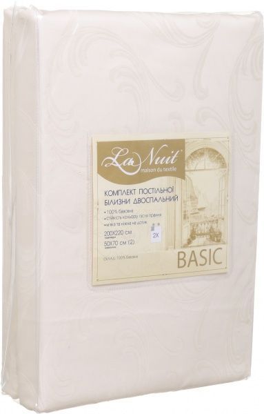Комплект постільної білизни Ярослав 2.0 молочний La Nuit 
