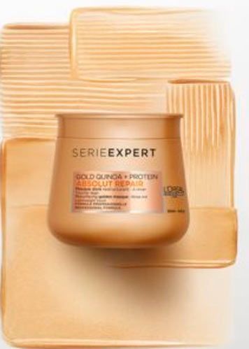 Маска для волос L'OREAL Professionnel Absolut Repair Gold Quinoa Protein Golden Mask 250 мл