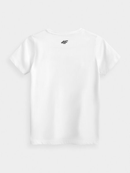 Футболка 4F NOSDJ-JTSM301-10S 140 білий