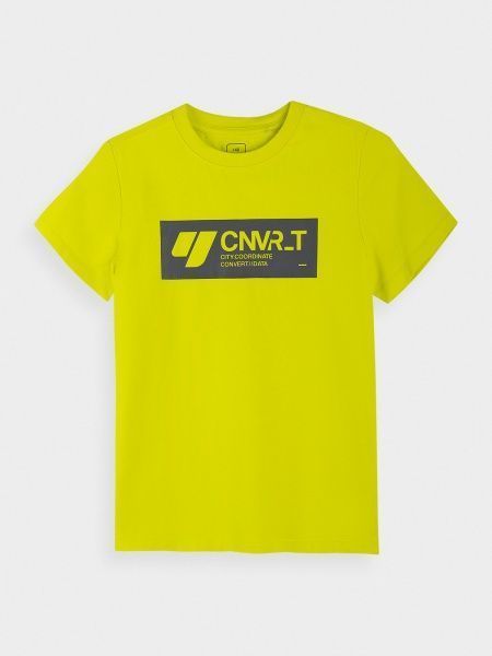 Футболка 4F J4L21-JTSM209A-72N р.152 желтый