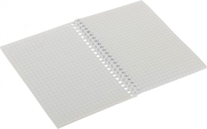 Тетрадь школьная А6 на пружину 60 листов в клеточку