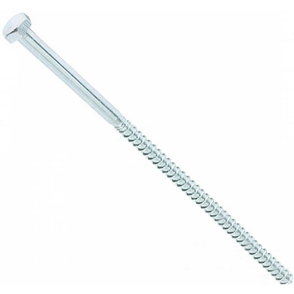 Винт для дерева шестигранная головка ЦБ 12x100 мм цинк вес EXPERT FIX